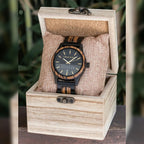 Montre en Bois Noir - Moliets-et-Maa
