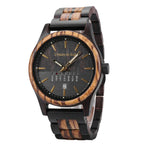 Montre en Bois Noir - Moliets-et-Maa