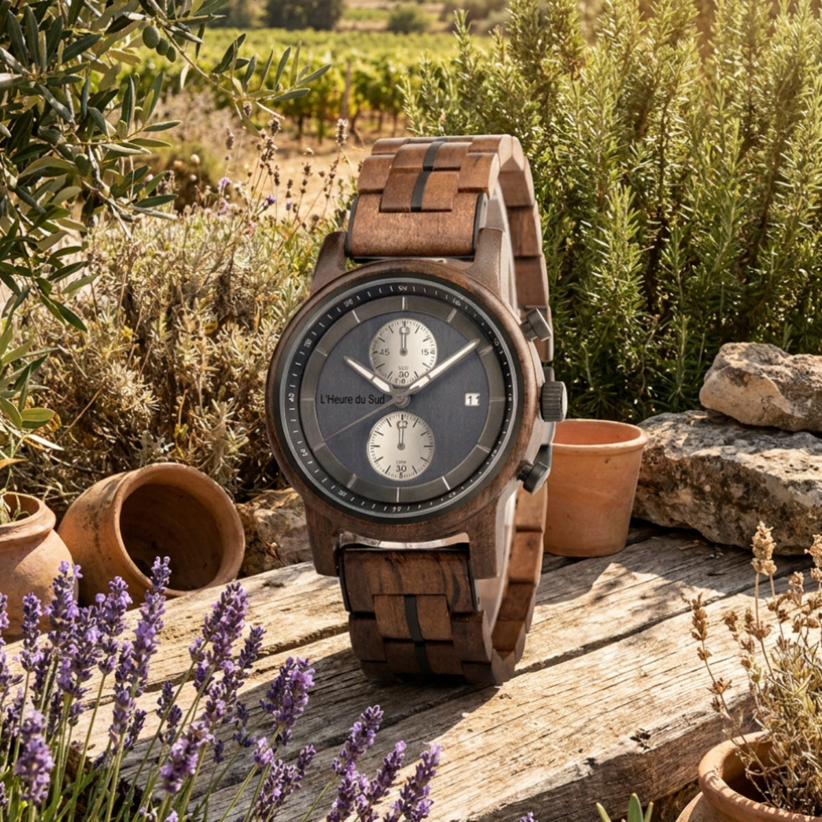 Montres Homme en Bois - Contis