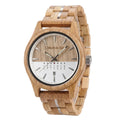 Montre en Bois clair Homme - Lacanau